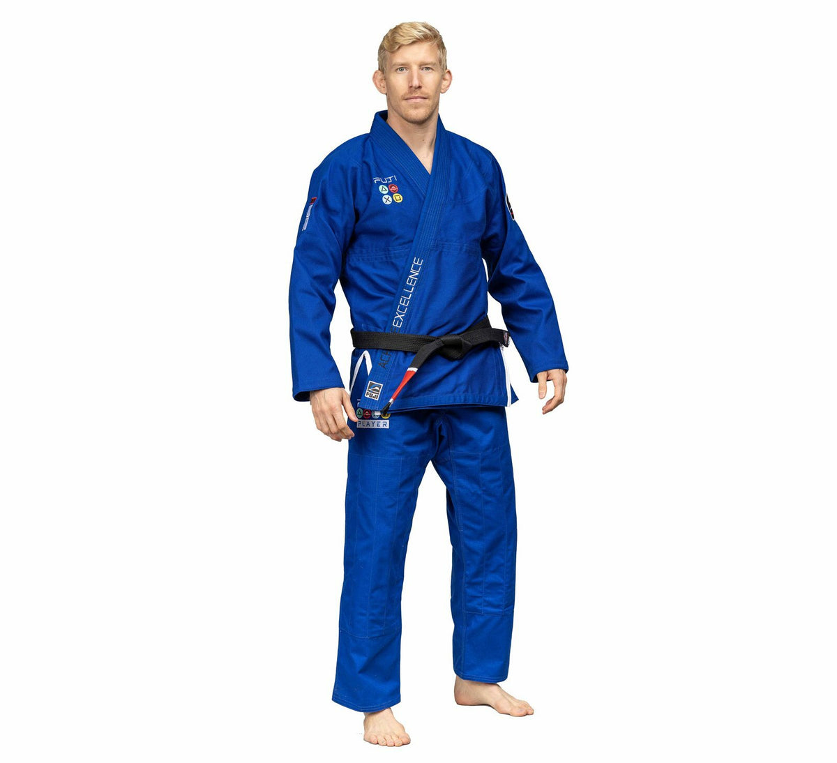 Lightweight Mens Brazilian Jiu-Jitsu Gi - Gamer Series Blue