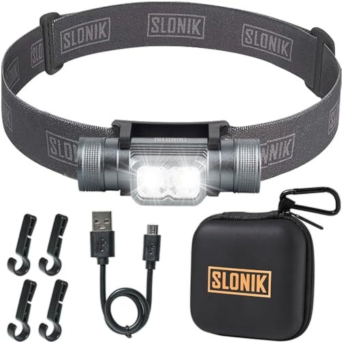 Rechargeable LED Headlamp 1000 Lumens Waterproof Outdoor Hiking Light