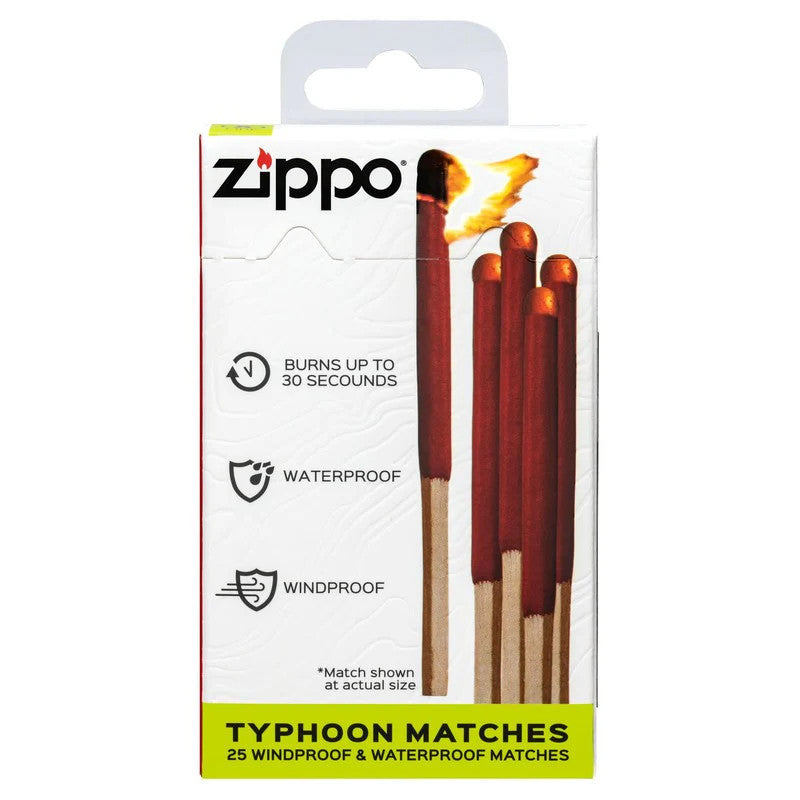 Windproof Waterproof Match Sticks Refill 25-Pack for Outdoor Use