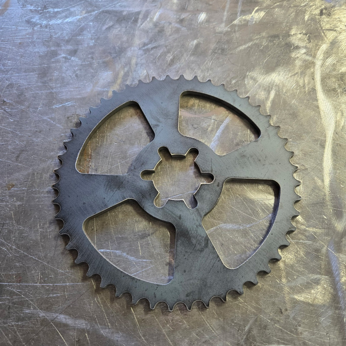 Custom #420 Chain Sprocket for Mini Bikes - 30 to 62 Tooth, Made in USA