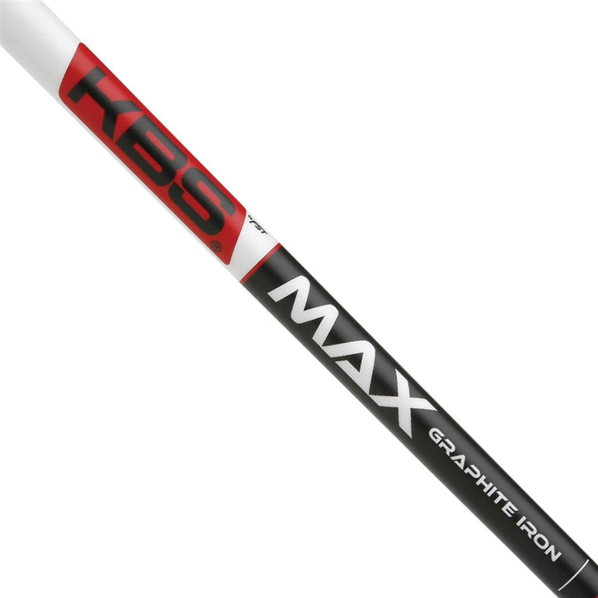 Golf Iron Shaft - Lightweight Graphite KBS MAX .355 Taper Tip for 3-9 Irons