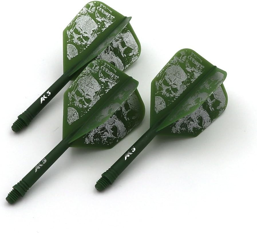 Integrated Dart Flight and Shafts Set - Medium/Small/Large