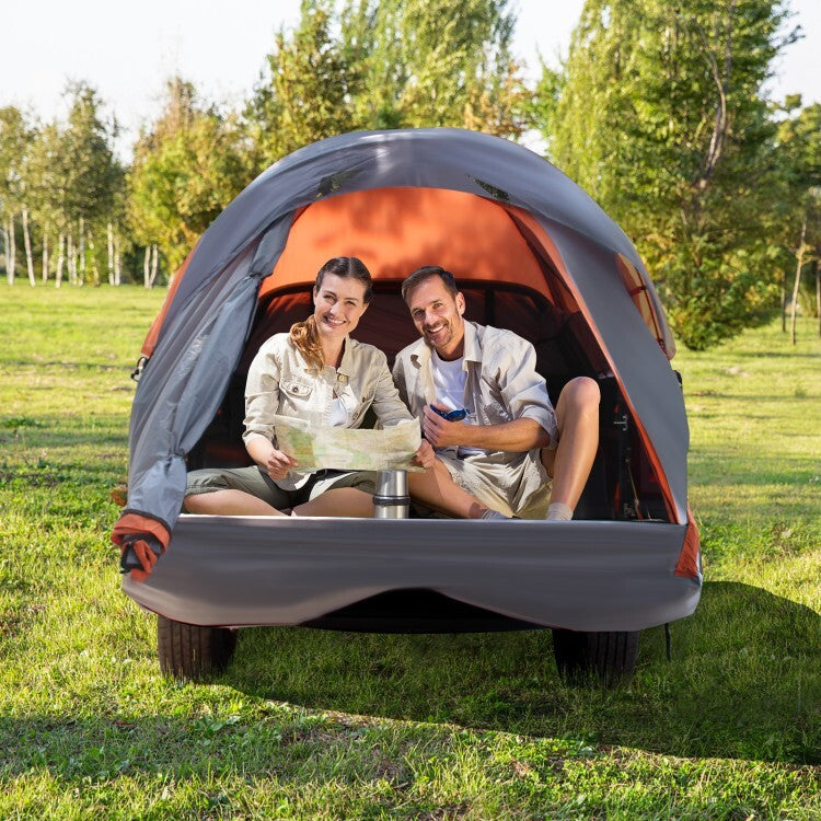 2 Person Waterproof Truck Bed Tent for Camping & Outdoor Adventures
