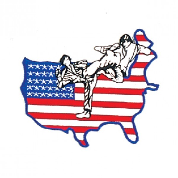 Martial Arts Patch 4 Inch Sew-On or Heat-Apply Karate Belt Badge