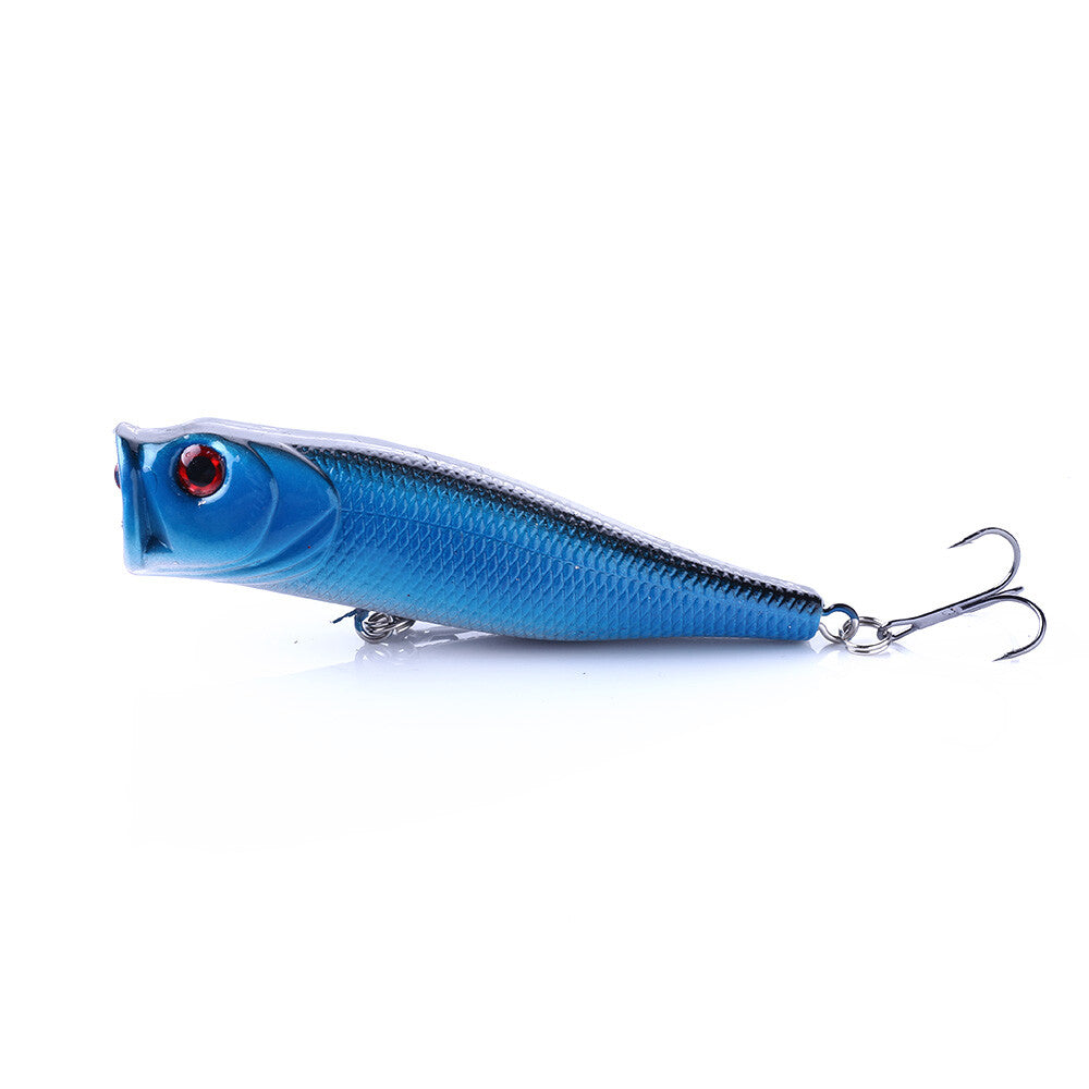 6-Pack Top Water Fishing Lures Crankbaits for Bass Freshwater Tackle