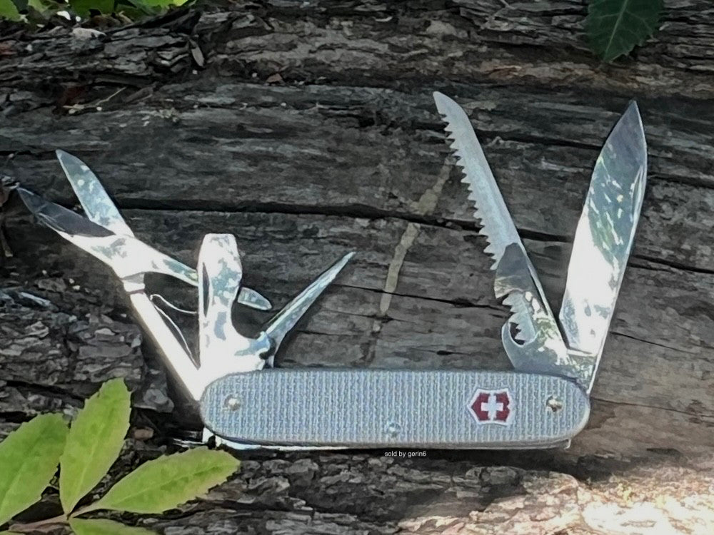 Victorinox Swiss Army Knife Farmer X Silver Alox 93mm Multi-Tool