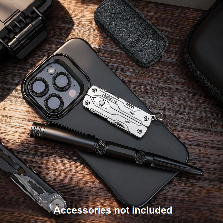 Micro Sailor Scissors Multi-Tool with Eyeglass Screwdriver & Stainless Handles