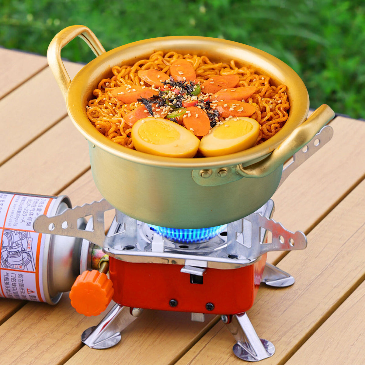 Portable Camping Gas Stove 2800W with Carrying Bag Outdoor Cooking Equipment