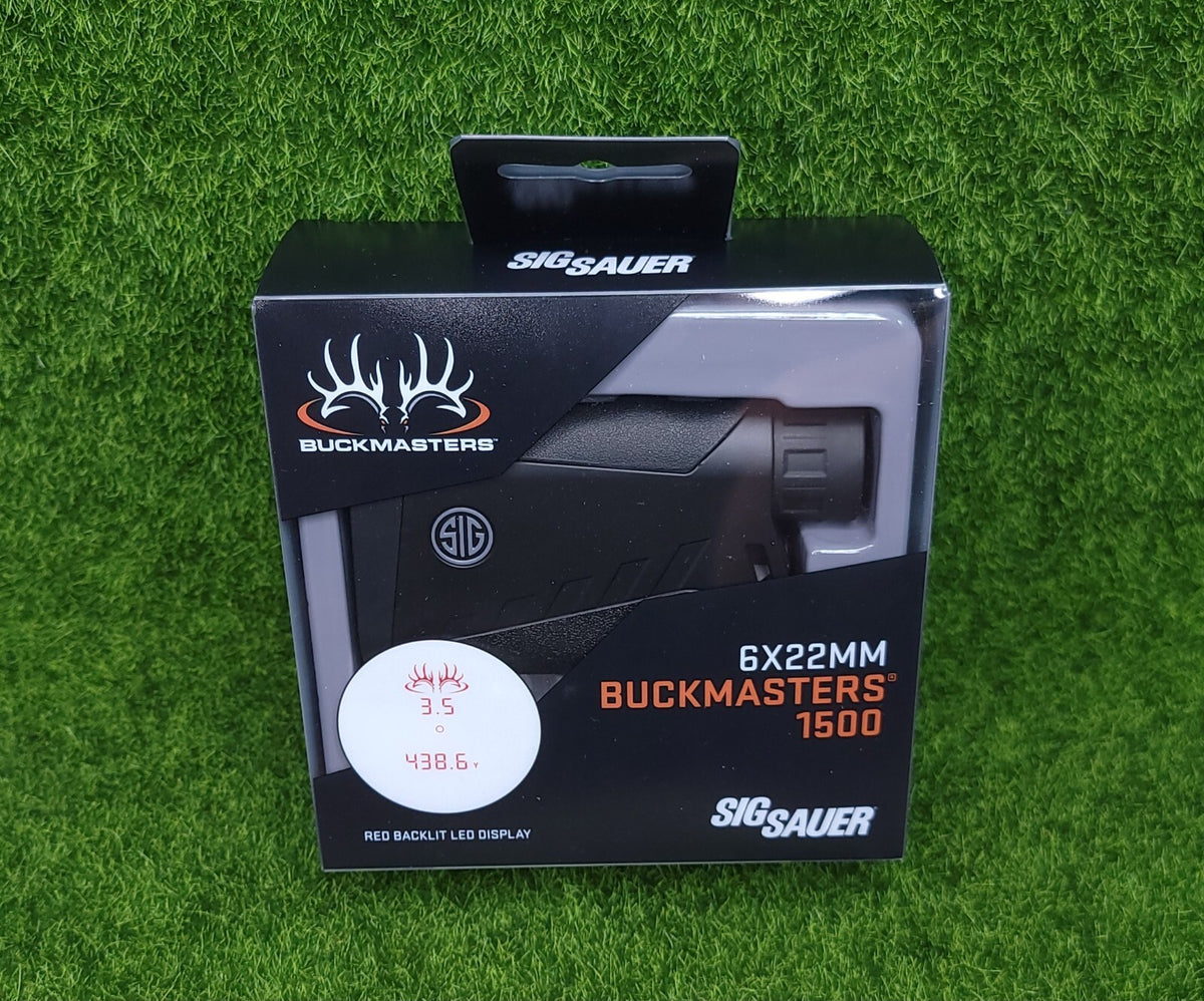 Laser Rangefinder 1500 Yards with Red LED Display for Hunting