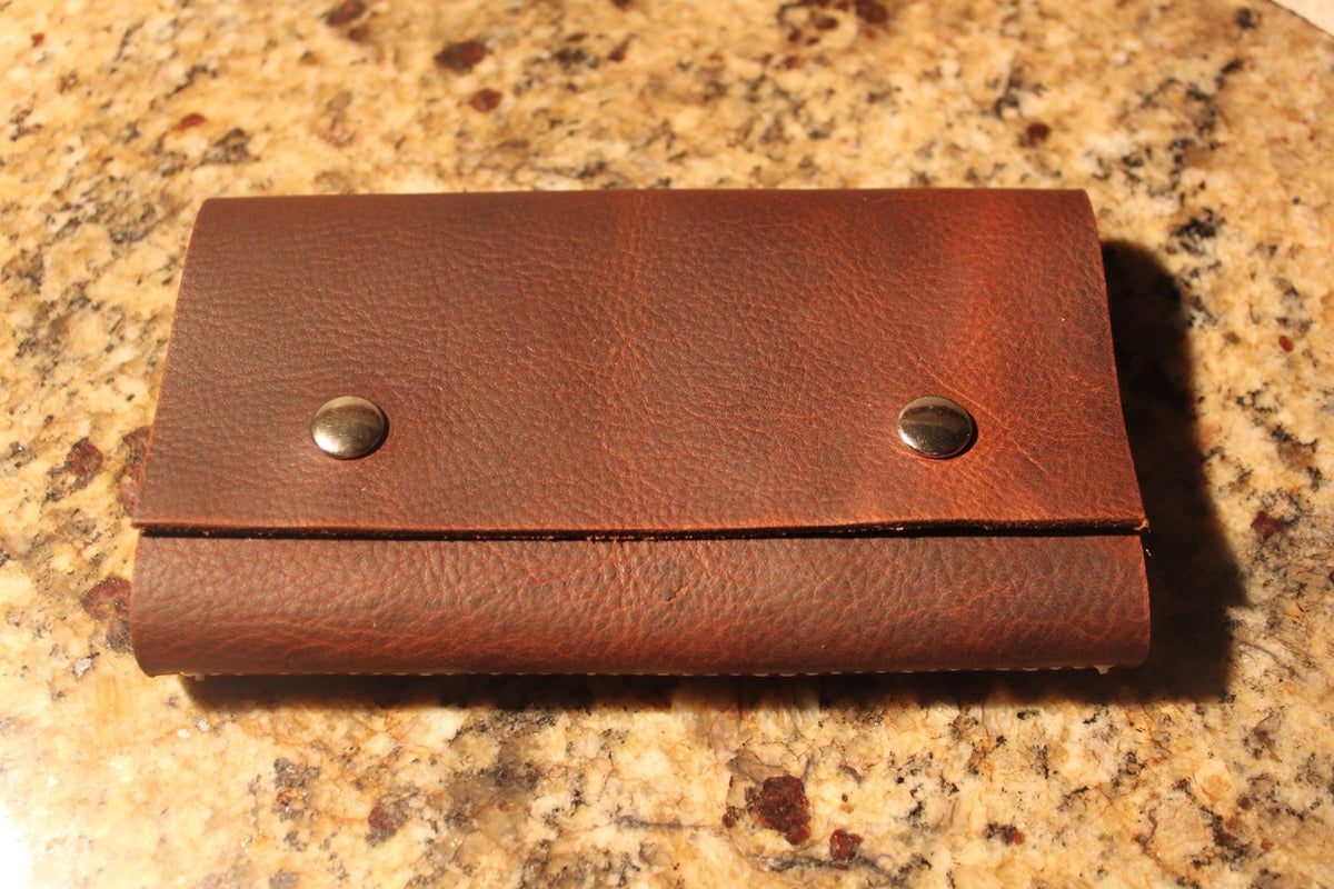 Leather Fly Wallet - Custom Made Fly Book for Fishing Tackle, USA