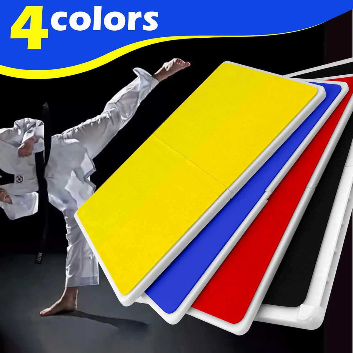 Rebreakable Martial Arts Breaking Boards Set for Taekwondo & Karate Training