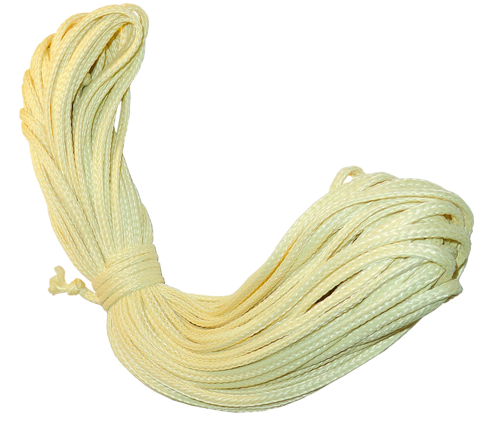 25 ft Kevlar Parachute Cord 2000 lb Strength Mil-Spec Braided Rope
