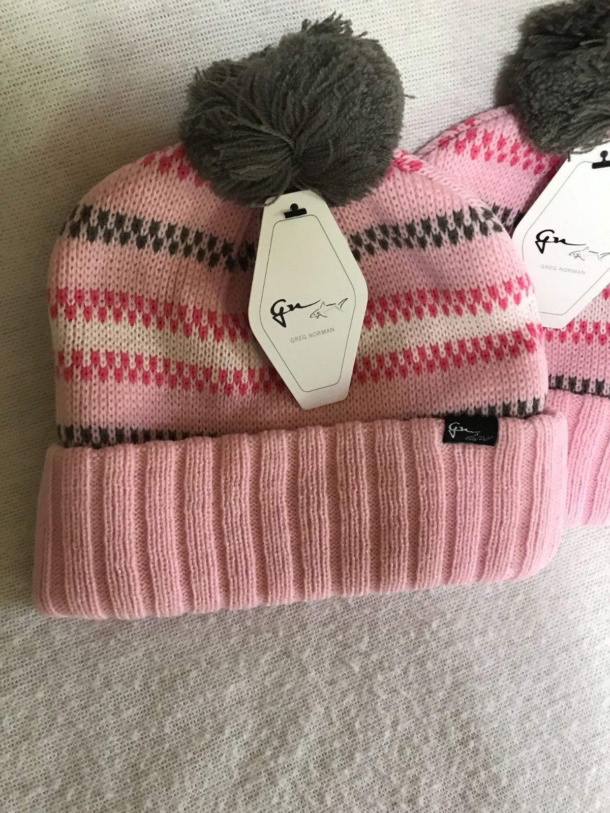 Pink Beanie Hat Lot of 5 Reebok Shark Attack One Size New