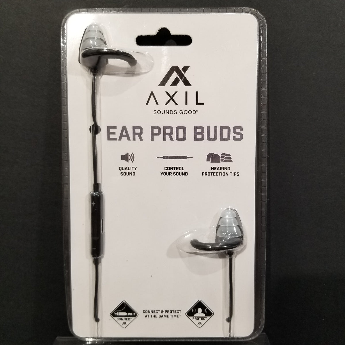 Wired Hearing Protection Earbuds for Shooting & Noise Control - AXIL Ear Pro Buds