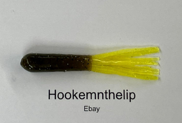 Dipped Soft Plastic Bass Tubes 4-inch, 20 Pack Fishing Lures - Multiple Colors