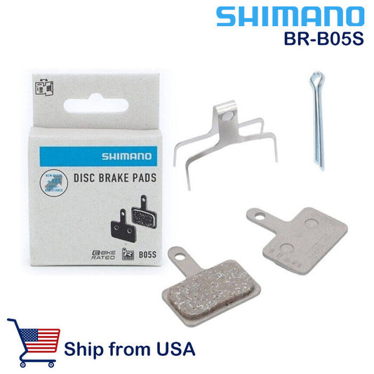 Shimano Resin Disc Brake Pads for Mountain Bikes - 4 Pair