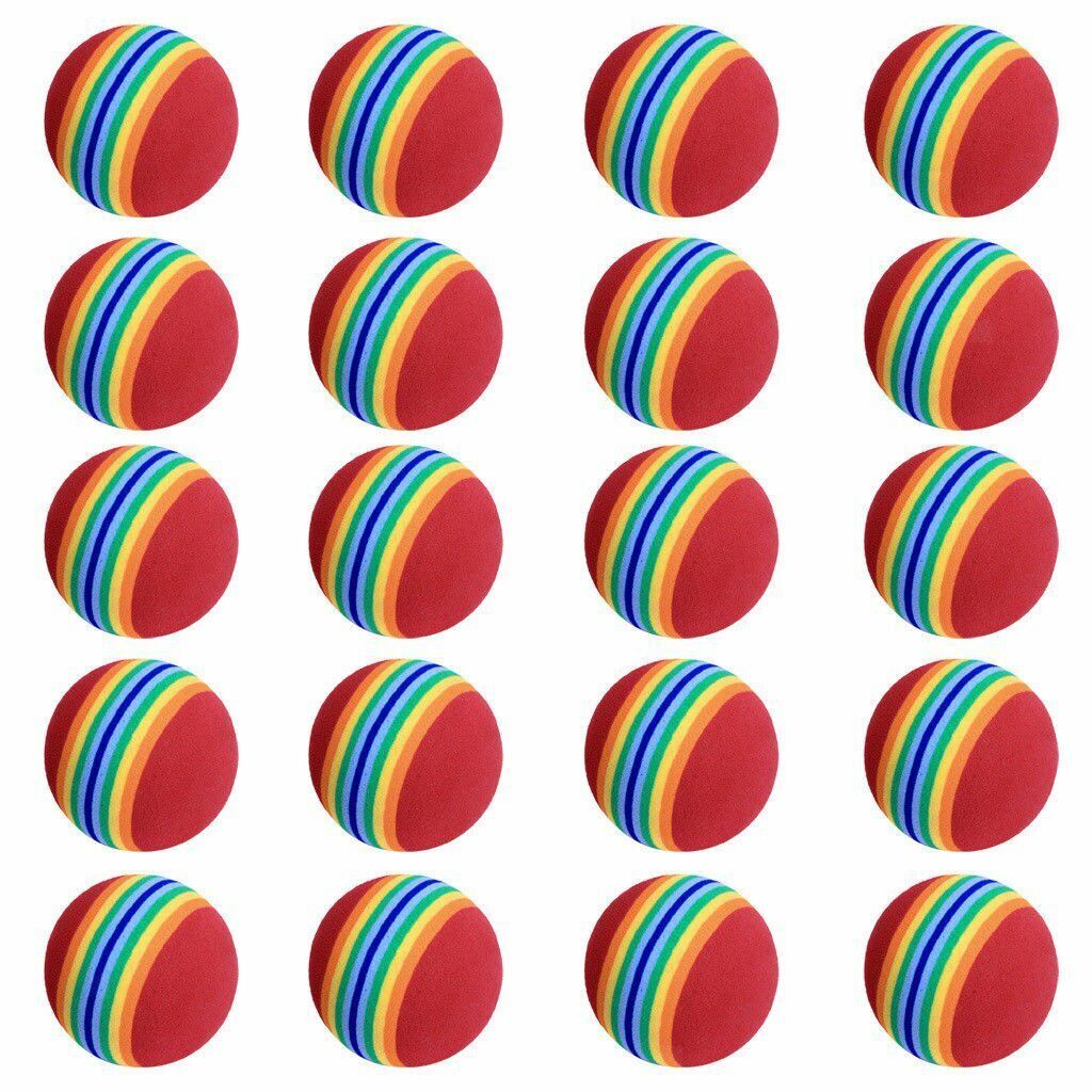 Golf Practice Foam Balls 50-Pack Soft Indoor Training Balls for All Skill Levels