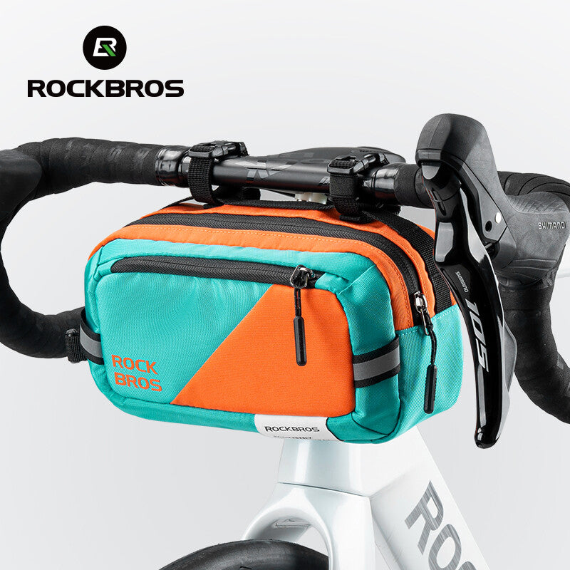 Cycle Handlebar & Frame Bag Set with Waterproof Pouch for Bikes