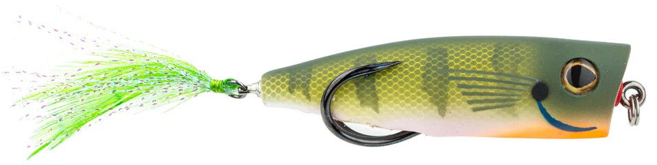 Fishing Topwater Popper Lure - 3/8 oz Snag Proof Zoo Pop Variety Pack