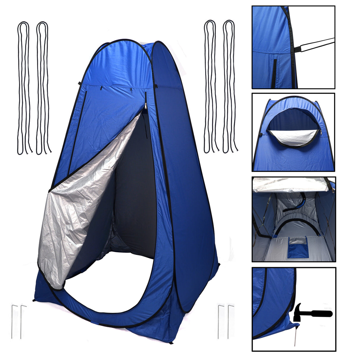 Portable Privacy Shower Tent for Camping Beach Outdoor Changing Room