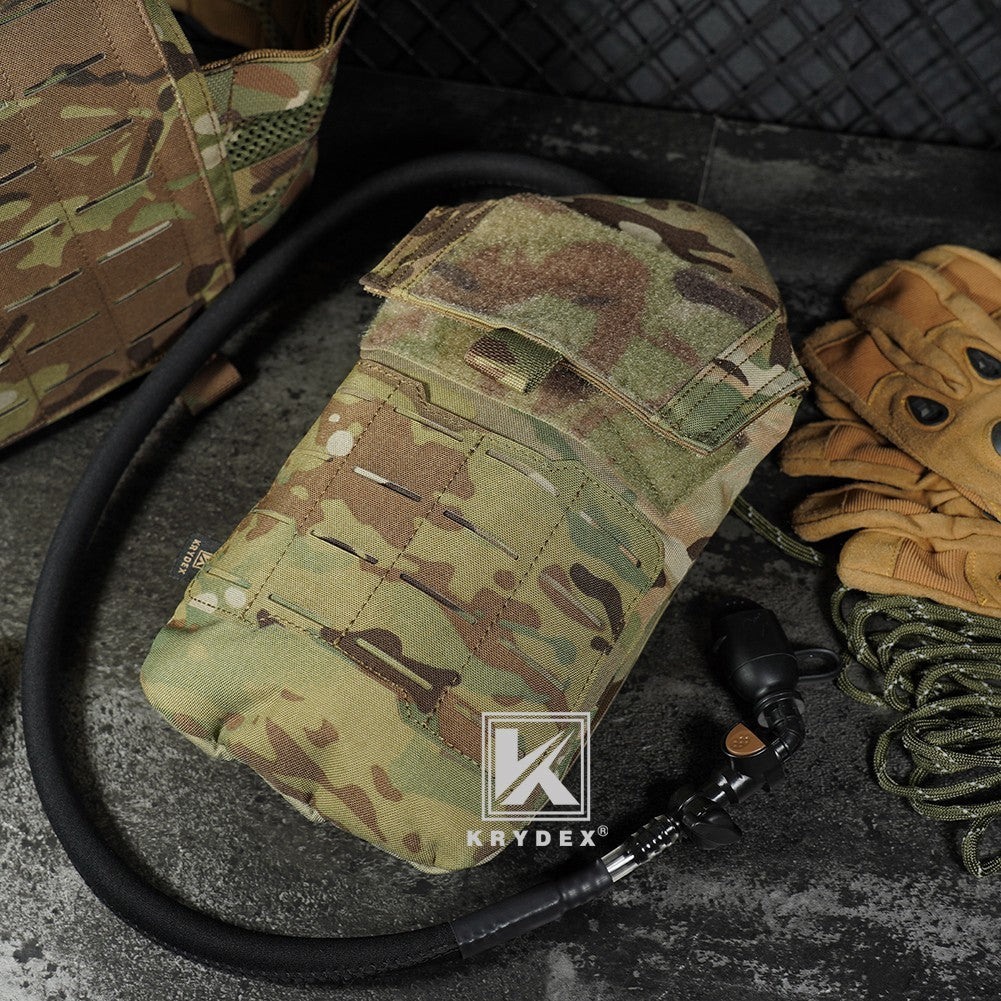 Tactical Hydration Carrier with 1.5L Water Bladder and MOLLE Compatibility