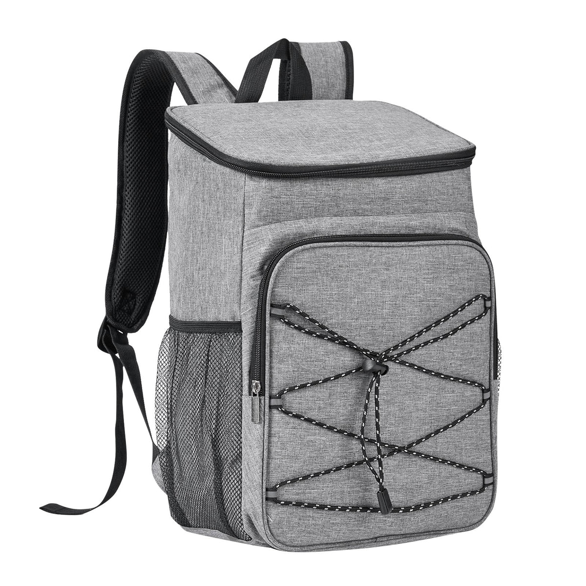 Insulated Cooler Backpack 23L Leakproof Lunch Bag for Camping & Outdoor