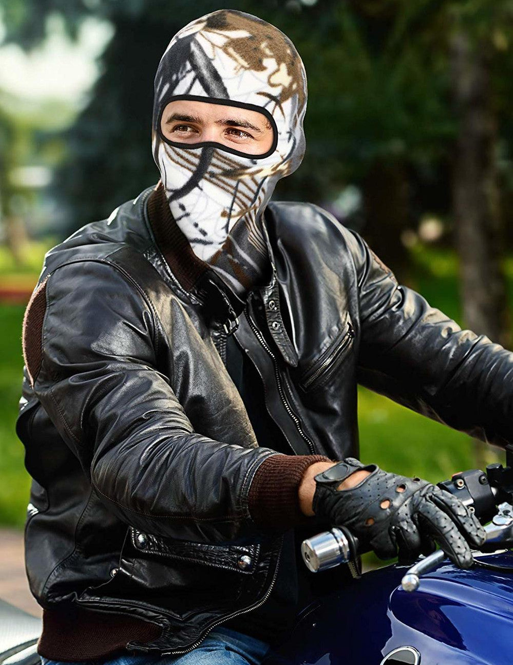 Unisex Thermal Fleece Balaclava Ski Mask Neck Warmer Windproof Face Cover