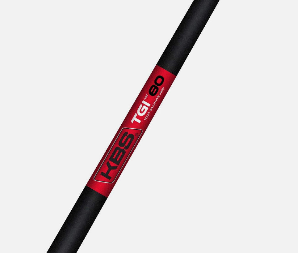 Golf Iron Shaft Bundle Set - KBS Tour TGI Graphite .355" Flexible Options