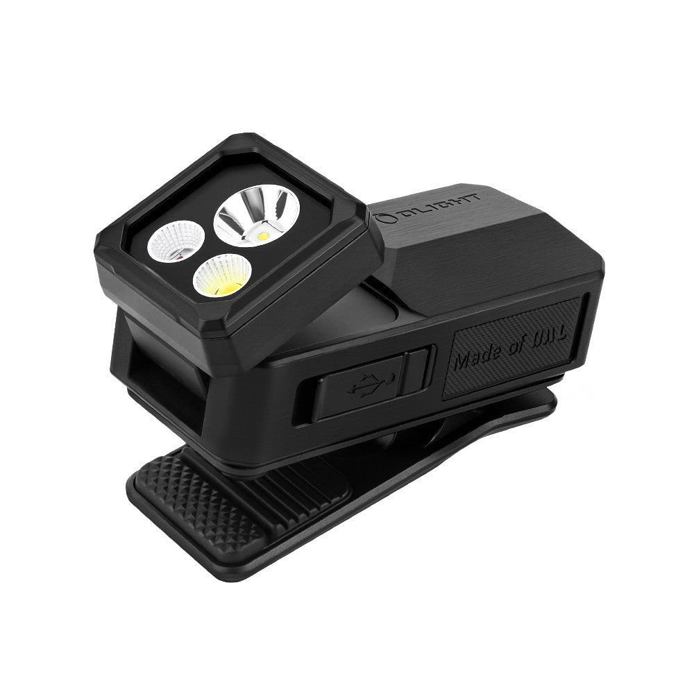 Rechargeable LED Tactical Flashlight with UV, Red, Floodlight & Spotlight - 580 Lumens