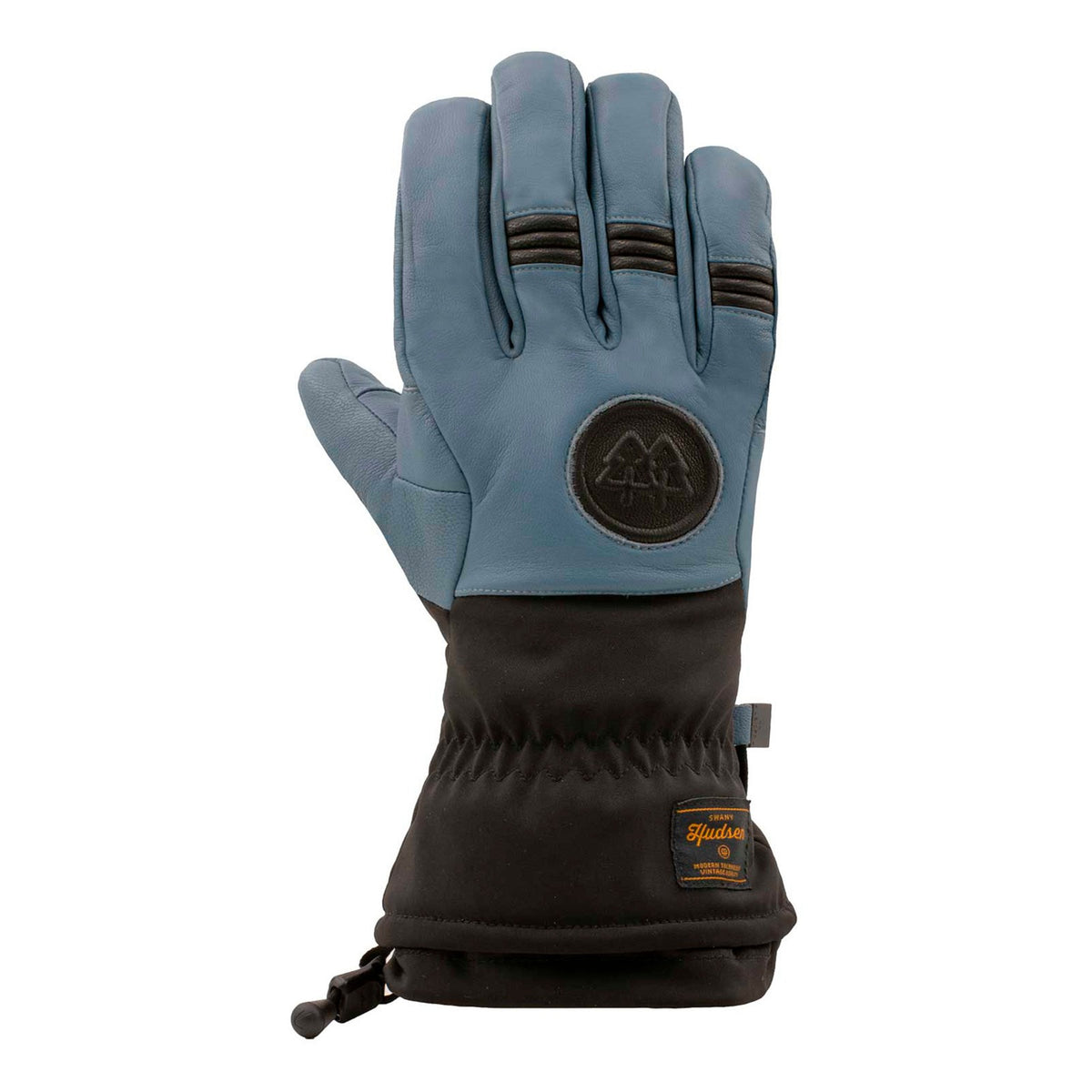 Men's Winter Ski and Snowboarding Gloves Waterproof Warm Performance Leather