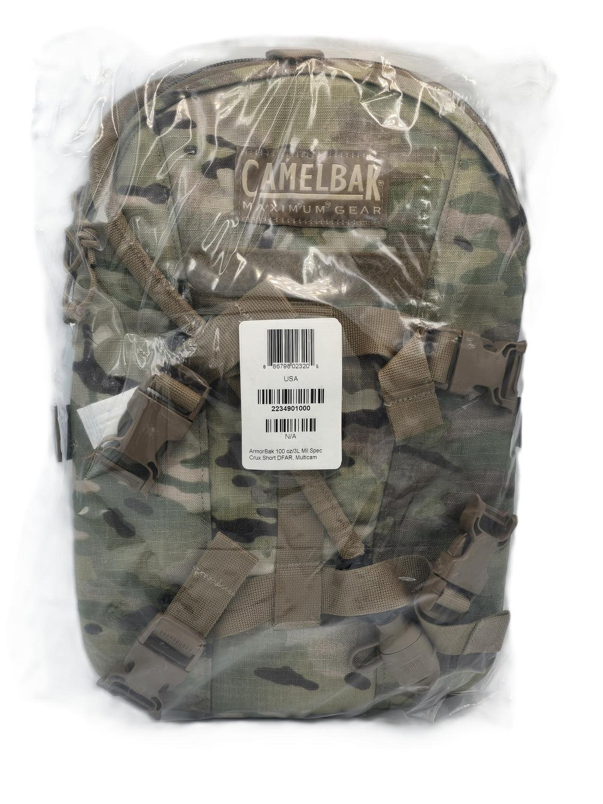 Military Water Carrier Pack for Plate Carriers - 3L Hydration System
