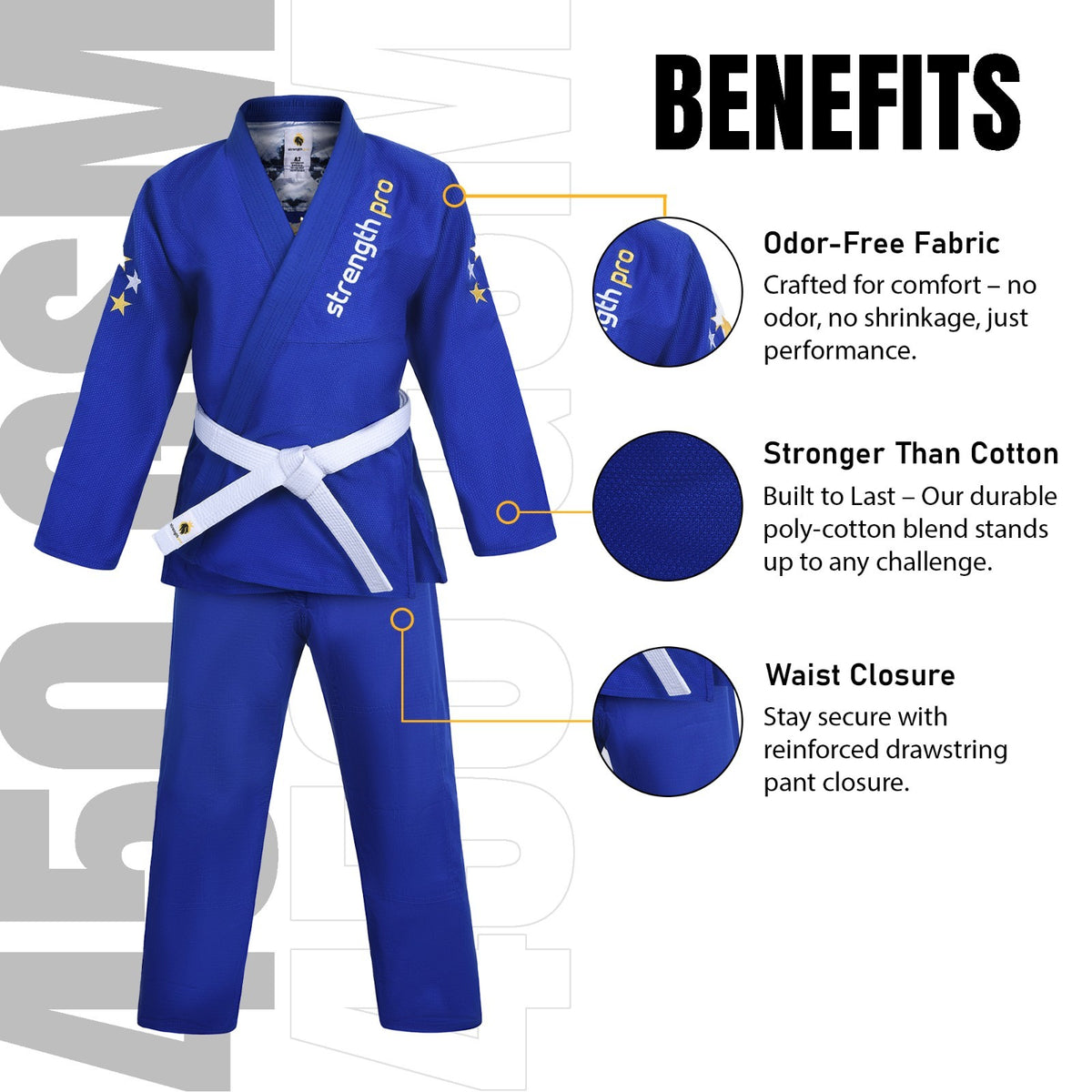 Lightweight BJJ Gi for Men & Women - IBJJF Approved Martial Arts Uniform