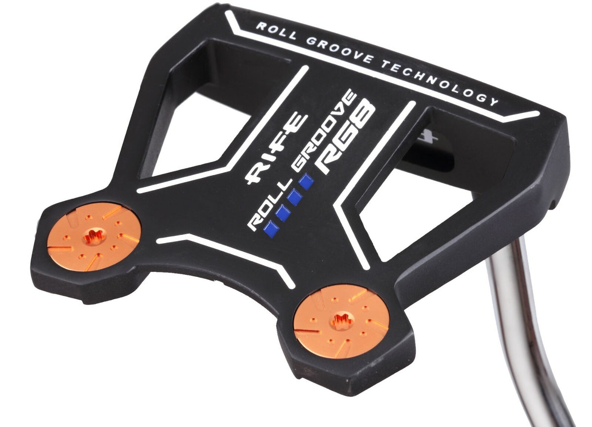 Rife Golf RG8 Full Exotic Mallet Putter 32 Inch RH Roll Groove Technology