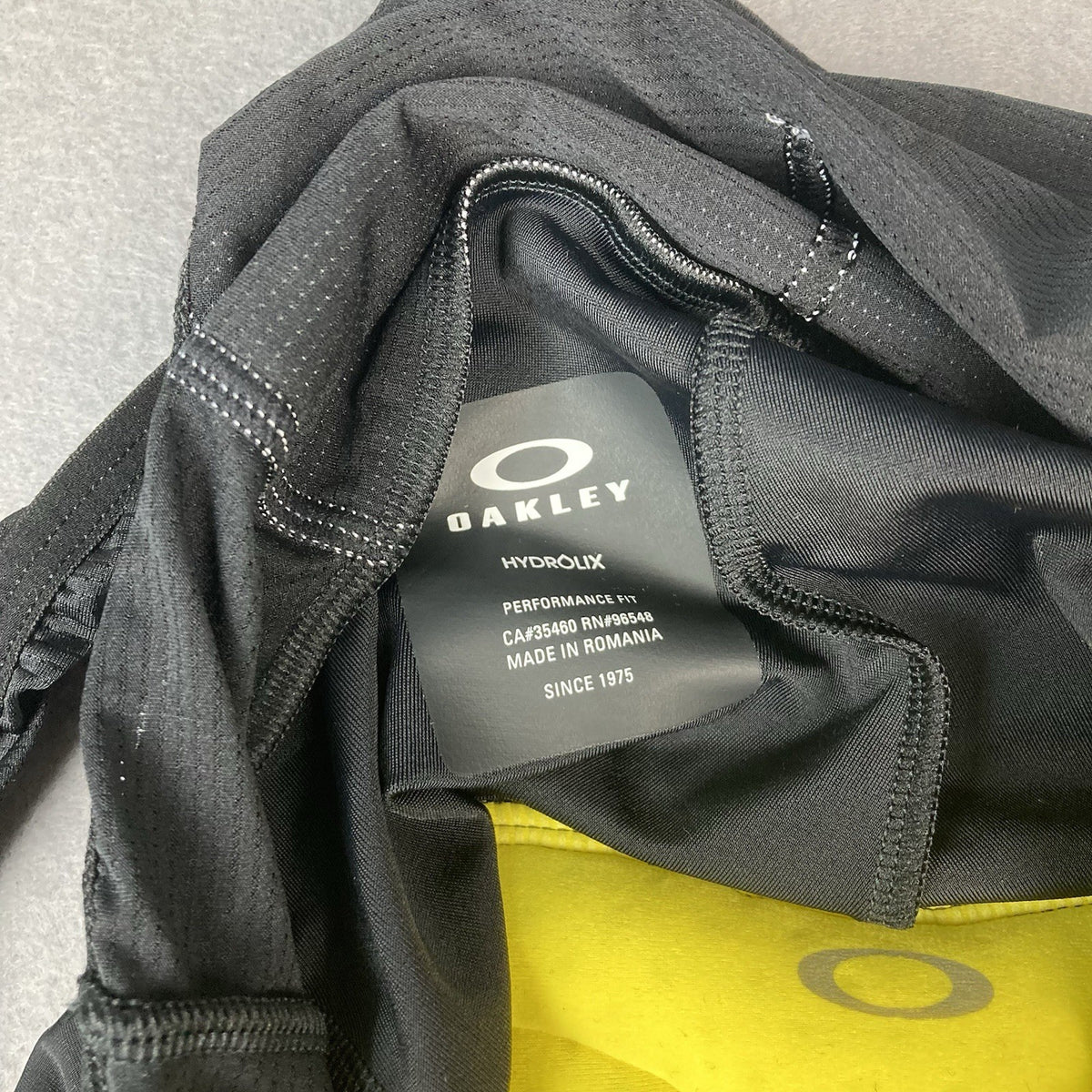 Men's Cycling Cargo Bib Knickers with UPF 50+ Hydrolix Fabric - Black, Size S