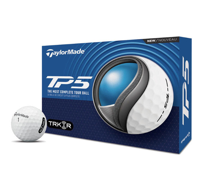 Golf Balls Radar Enabled Indoor Tracking - TaylorMade TP5 TRK-R, 3, 12 or 1 Ball Options