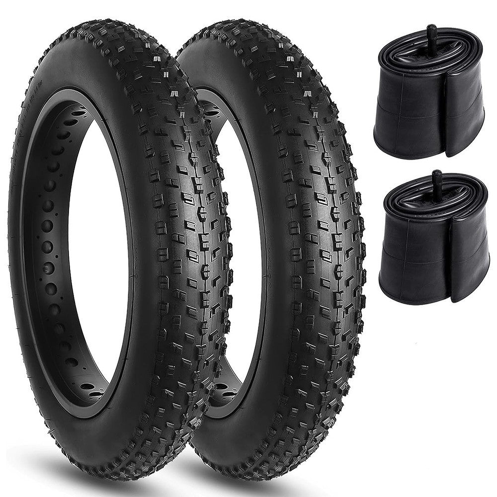 Bike Tire and Inner Tube Pack for 20x4 and 26x4 Electric & Folding Bikes
