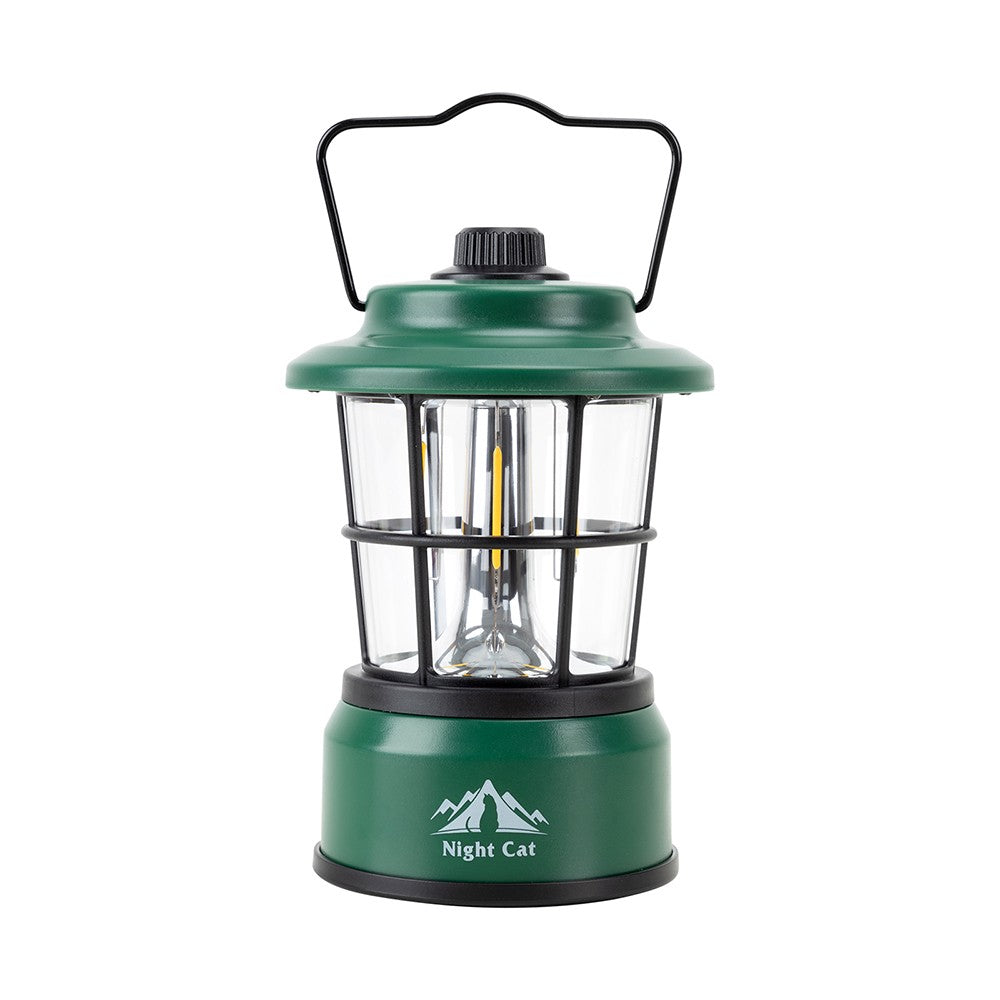 Portable LED Camping Light with 360° Panoramic & Dual-Mode Illumination