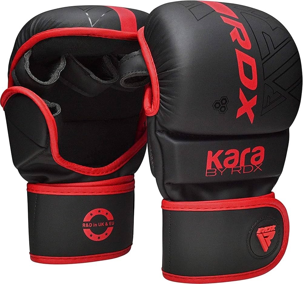 RDX MMA Boxing Gloves Fighting Kickboxing Combat Gear