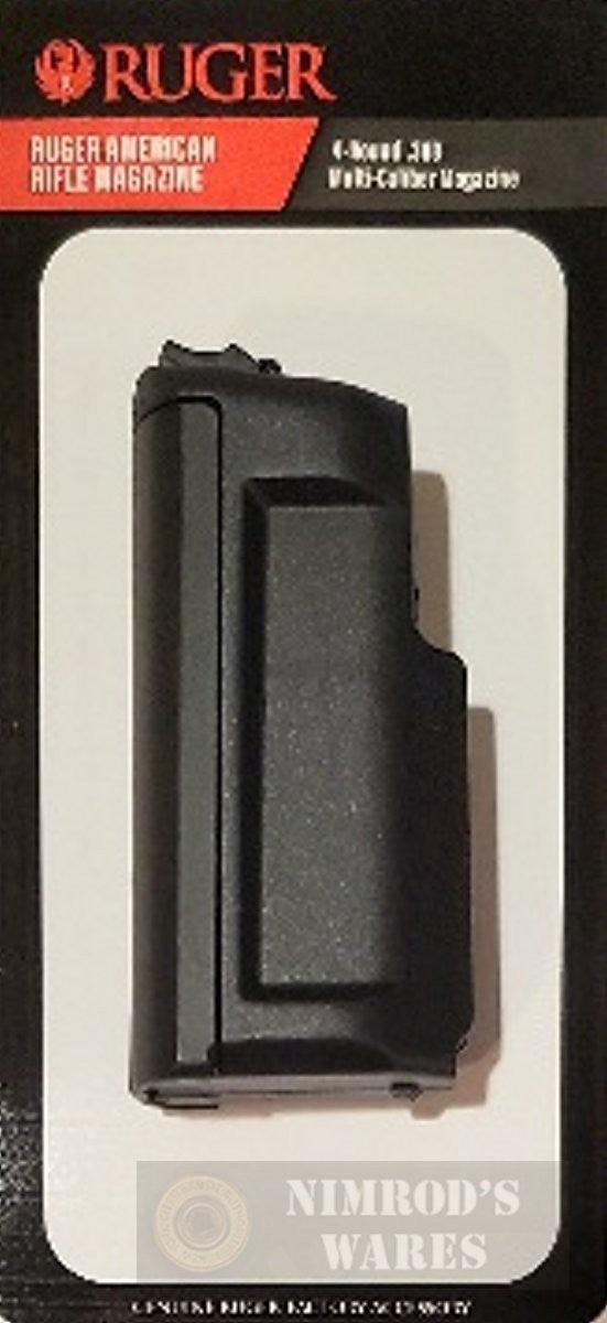 Ruger American Rifle Magazine .308/.243 Multi-Caliber 4-Round, Fast Ship