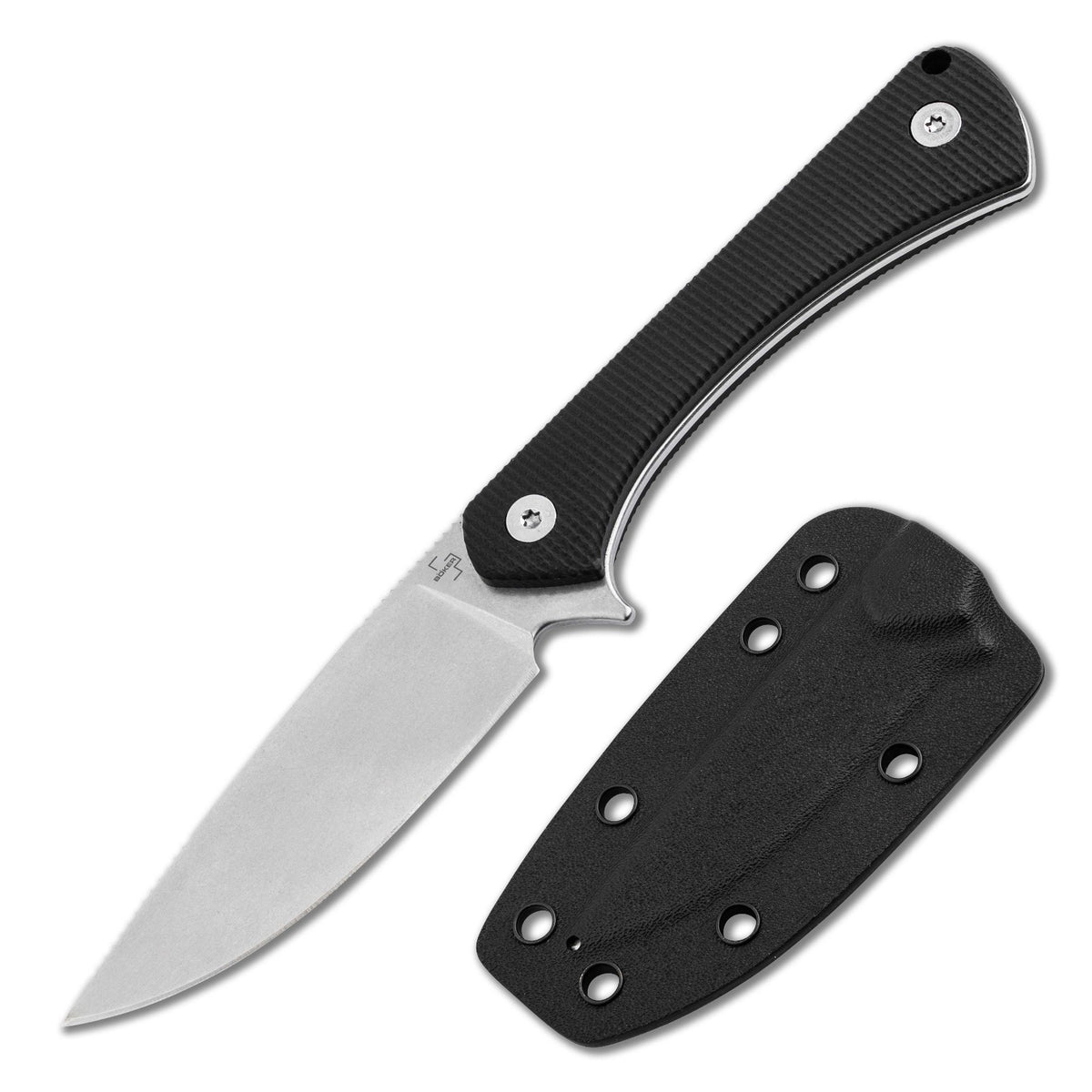 Fixed Blade Hunting Knife with 14C28N Steel and G10 Handle - Outdoor EDC