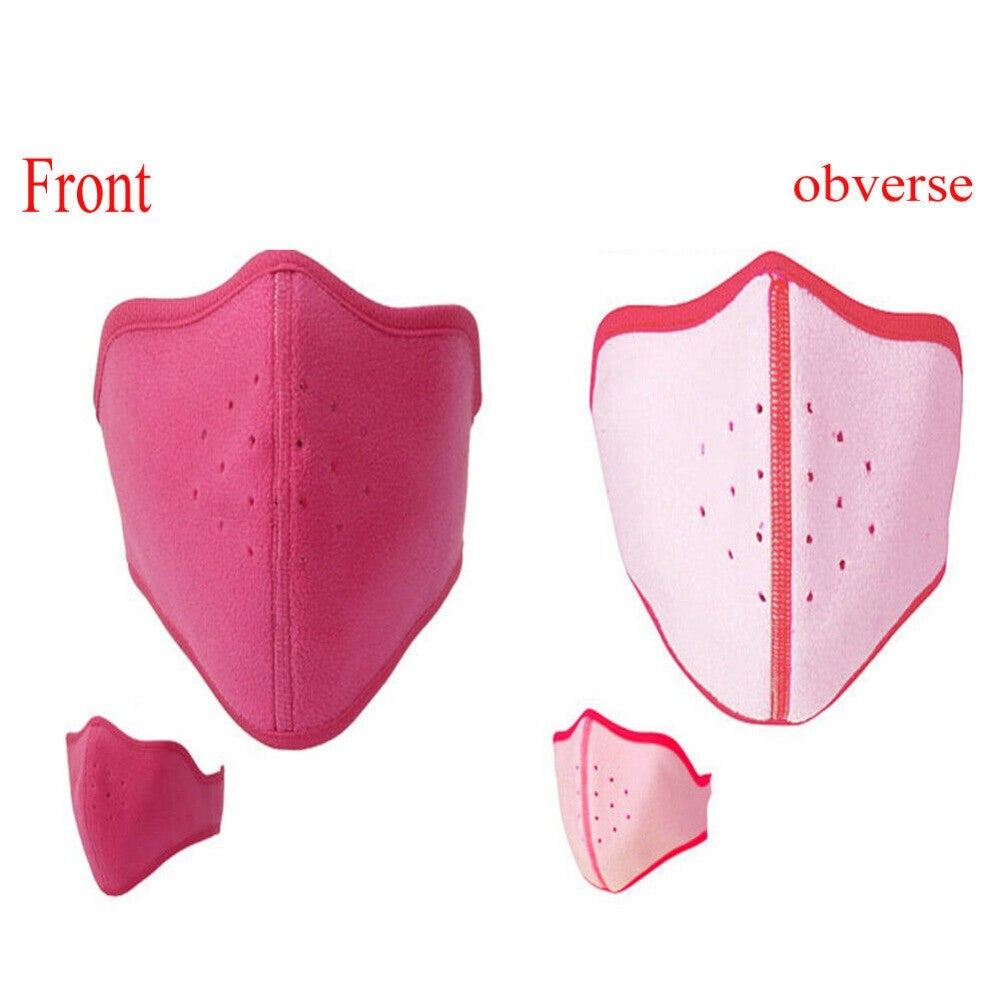 Winter Windproof Half Face Mask for Men Women Skiing Cycling Running