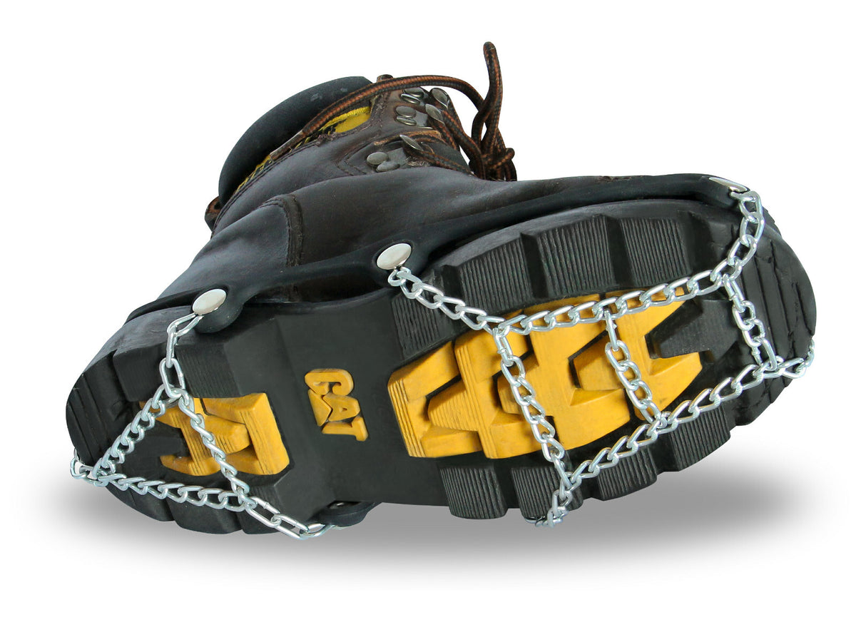Ice Cleats for Shoes Small Traction Chains Anti-Slip Snow Grips - Grizzlar