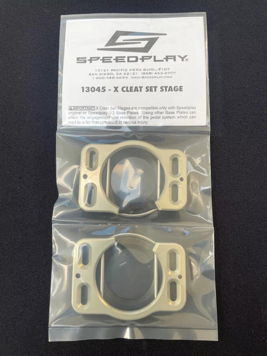 Speedplay X1 X2 X5 Pedal Cleat Set Compatible with V.1 & V.2 Bases