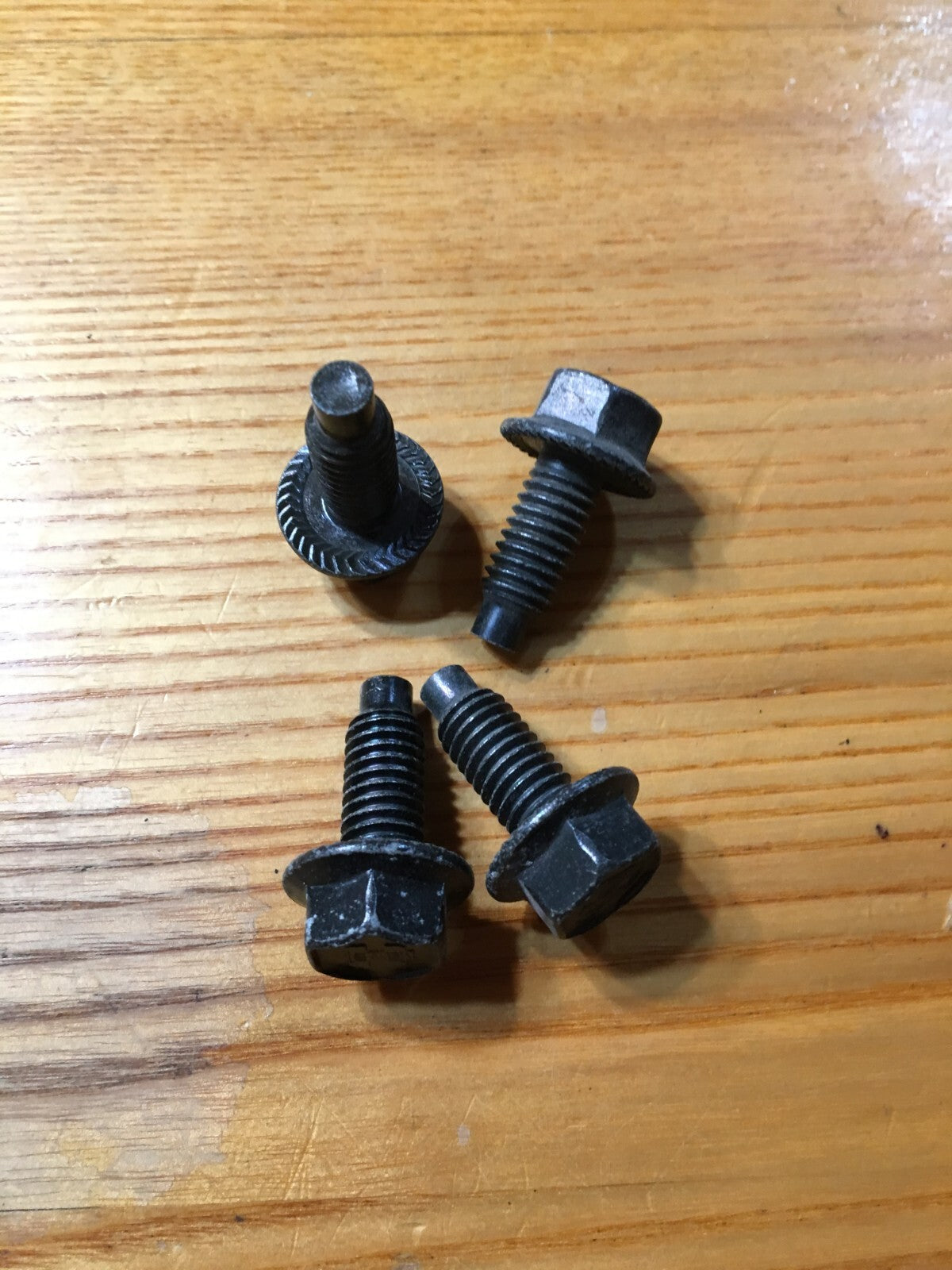 Genuine NOS Polaris Suspension Bolt Set for Vintage Snowmobiles - 4 Pieces