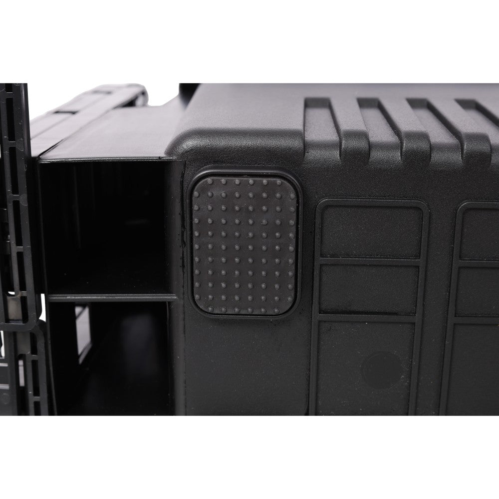 Dual Layer Fishing Tackle Box Organizer with Large Capacity & Portable Handle