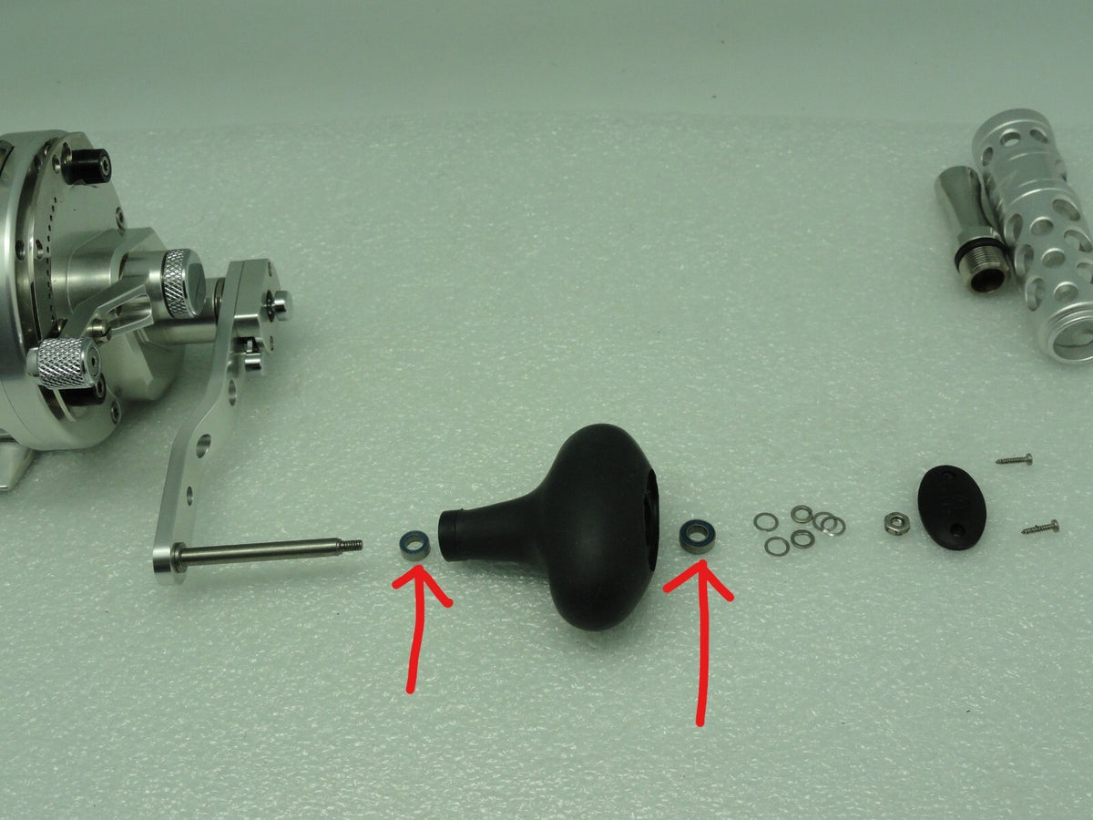Pair of Japanese ISC/EZO Fishing Reel Bearings for Avet Handle Knob SX MXJ MX JX LX HX