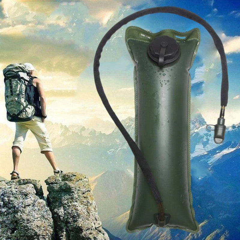 3L Outdoor Hydration Water Bladder Bag for Hiking Camping Trekking