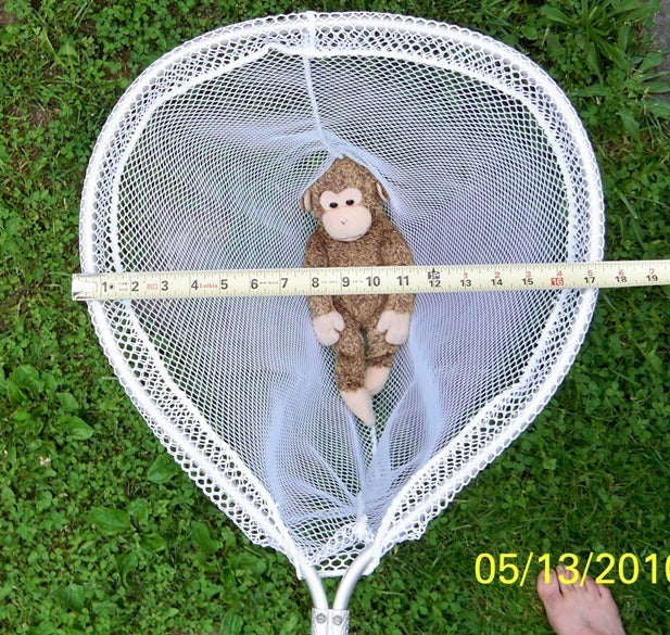 Fish & Poultry Catch Net Replacement for Dip Frames - Fits 16-19.5 Inch