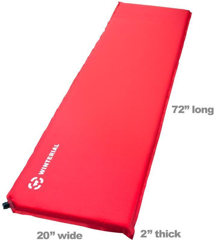 Lightweight Self-Inflating Sleeping Pad for Camping - Rugged & Compact