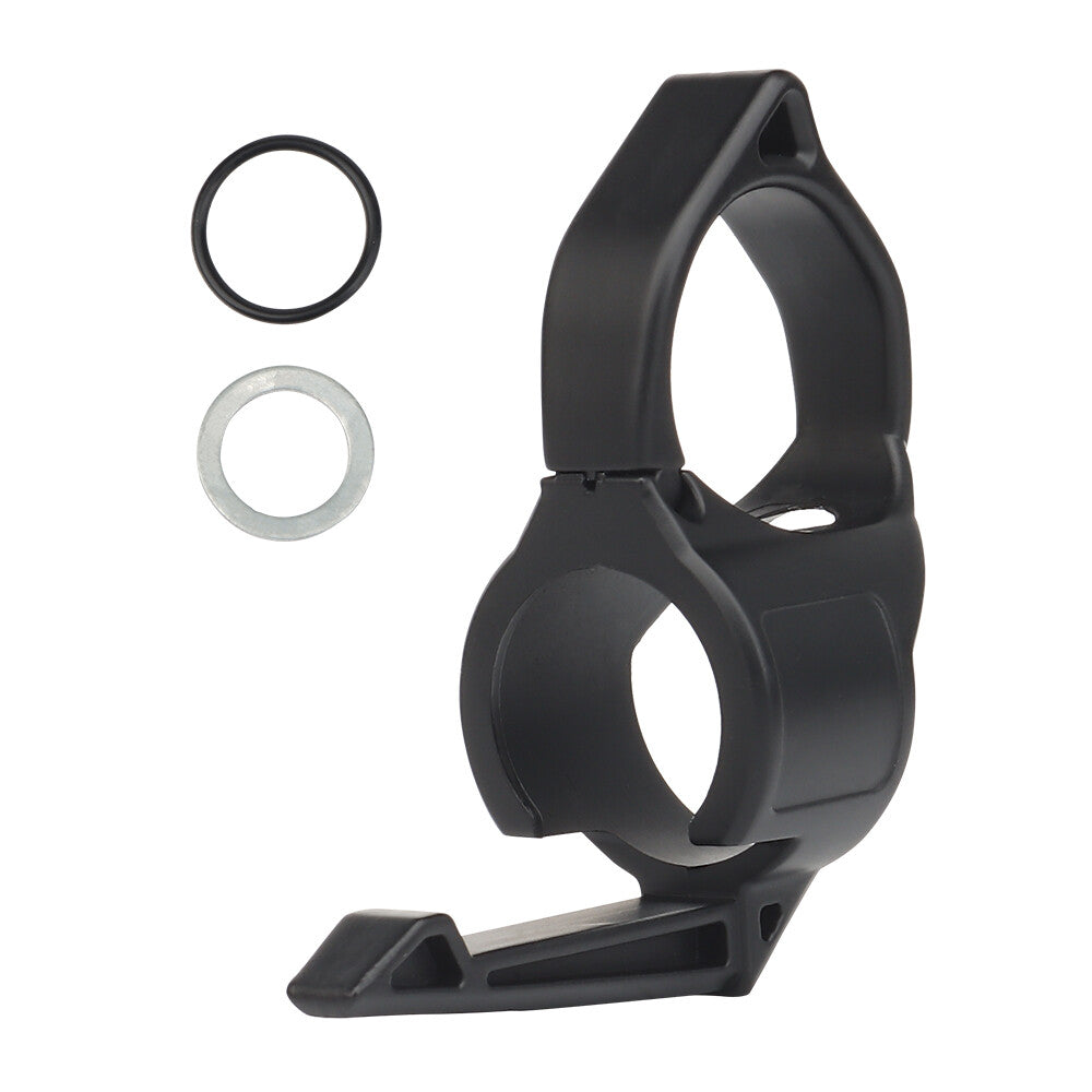 Tactical Flashlight Ring Holder with Clip for 1-Inch Flashlights, Portable and Durable